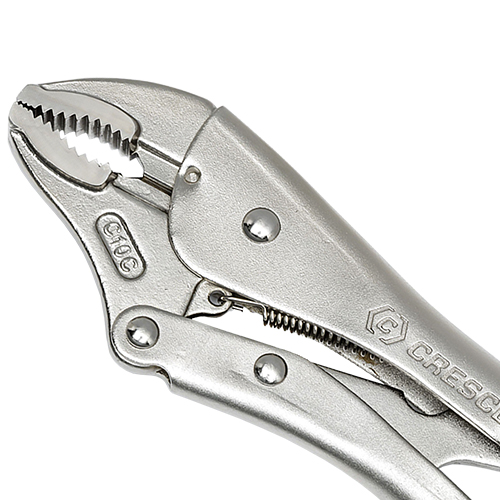 Crescent Tools 10" Curved Jaw Locking Pliers with Wire Cutter C10CVN EngineerSupply
